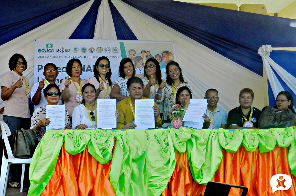 MOA Signing as part of the Project ENABLE Launching Ceremonies at Atipolo Elementary School in Bato, Camarines Sur held 7 June 2017.