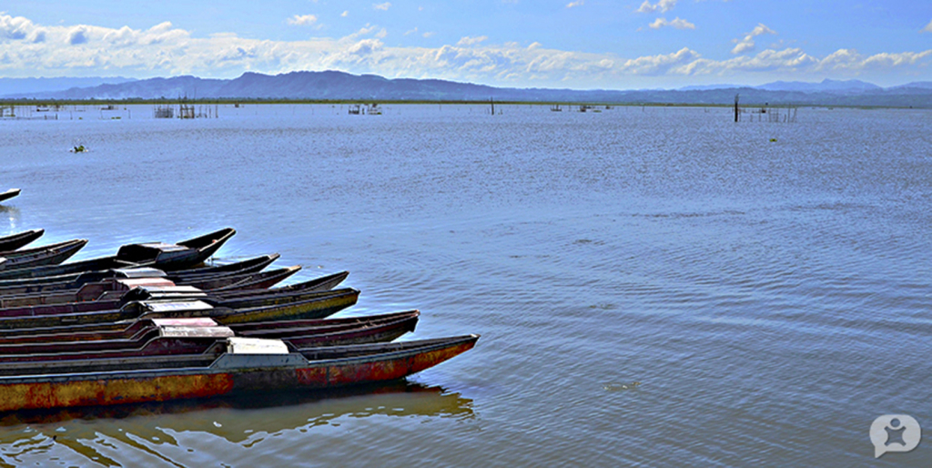 Bato Lake in Camarines Sur November 2016 just before super typhoon Nina hit the area.