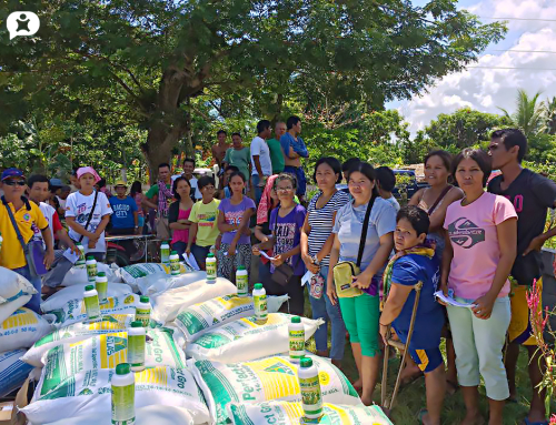 200 Bicolano families receive farm tools thru EDUCO-CFK Project