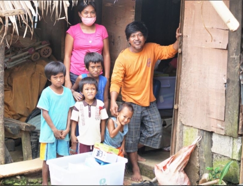 Child rights group Educo distributes essential relief supplies to 560 families in Catanduanes to aid in emergency response and recovery