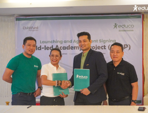 An academy without a building: Educo Philippines inks partnership with ChildFund Philippines