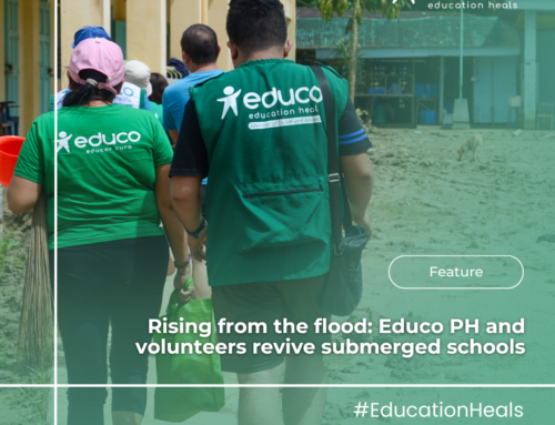 Rising from the flood: Educo PH and volunteers revive submerged schools