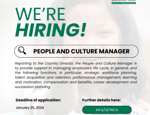 Educo Philippines is looking for a People and Culture Manager